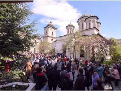 Mănăstirea Radu-Vodă din București înainte de pandemie/FOTO: Facebook