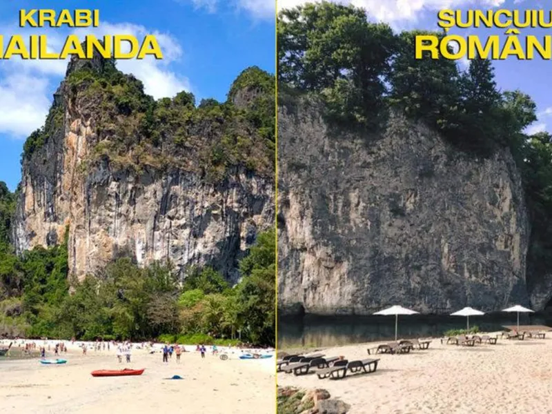 Thailanda din „inima” Apusenilor. Vezi asemănarea izbitoare cu plajele din Krabi Foto: Stiri de Cluj