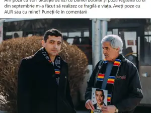 Simion le-a cerut fanilor săi să posteze imagini cu el. Ultimul politician care a făcut acest lucru a fost Vlad Voiculescu. Sursa imagine: Facebook