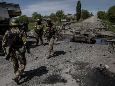 Cei mai bogați ucraineni și-au format propriul batalion/foto: nyt