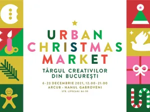 Urban Christmas Market - târgul de Crăciun  al creativilor din București, între 6-23 decembrie/FOTO: Facebook/Urban Christmas Market