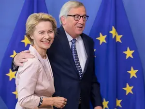 Ursula von der Leyen l-a înlocuit pe Jean Claude Juncker la șefia Comisiei Europene. Foto Getty Images