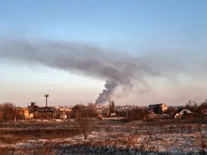 Orașul Soledar este cel mai fierbinte punct al războiului- Foto: CNN