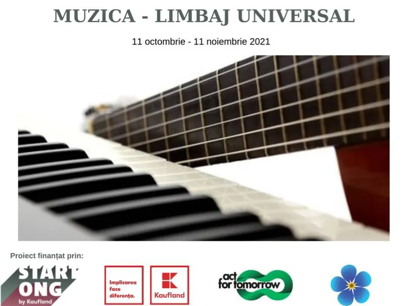 „Muzica – Limbaj Universal”, un proiect al Asociației „OMIS”/FOTO: OMIS