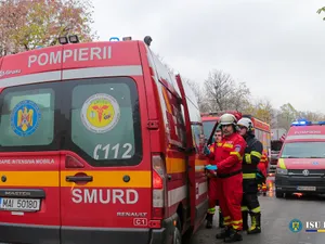 Tragedie lângă București. Femeie ucisă de bucăți de gheață desprinse de pe un bloc - Foto: ISU B-IF (rol ilustrativ)