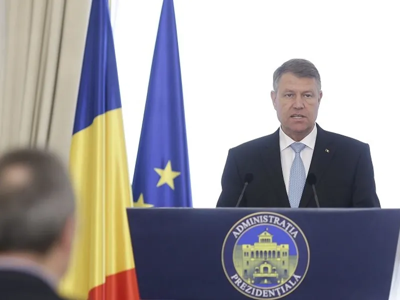 Klaus Iohannis, președintele în funcție, candidează pentru un al doilea mandat. Sursa foto: Inquam Photos - Octav Ganea