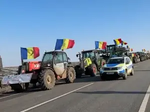 Protestul transportatorilor și fermierilor continuă la Afumați - Foto: Facebook/Asociația de Dezvoltare Intercomunitară - TPBI - cu rol ilustrativ