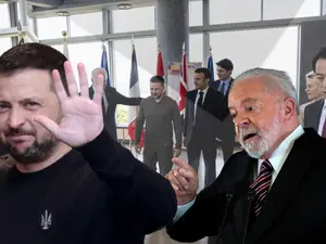 Volodimir Zelenski și Luiz Inacio Lula da Silva - Foto: Profimedia Images