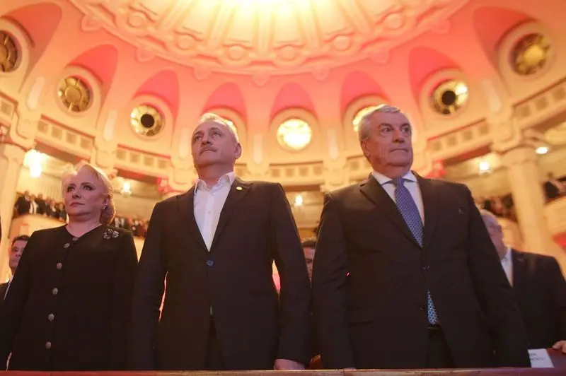 Dăncilă, Dragnea și Tăriceanu înainte de a pierde alegerile Foto: Inquam