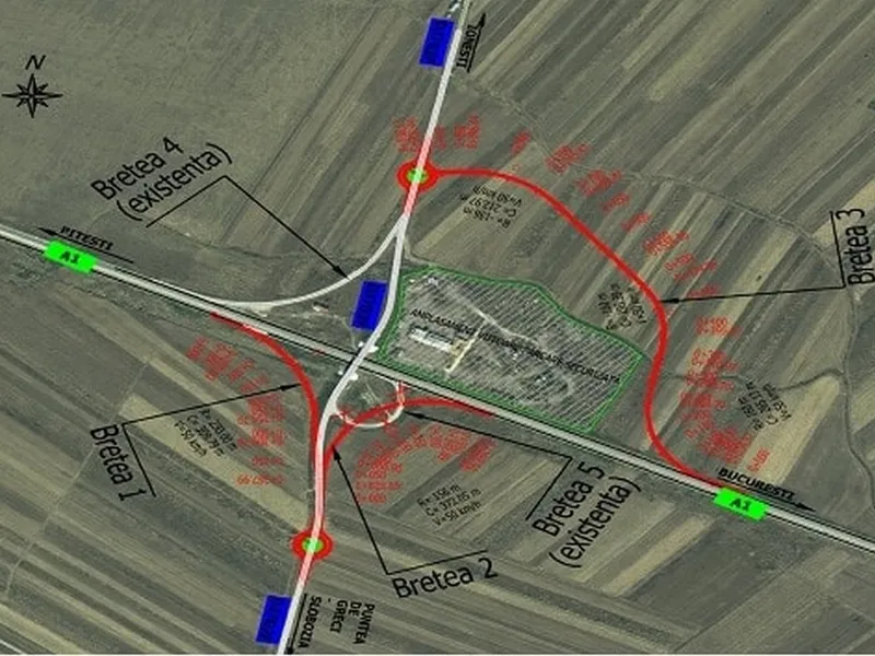 Trei noduri de autostradă, peste 35.000.000 €. Unde vor fi construite? - Foto: Facebook/Cristian Pistol