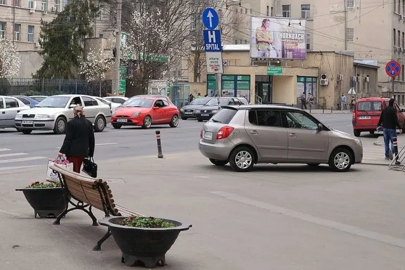 Parcarea de „smecher” te va costa până la 10.000 de lei în Iași/FOTO: ziaruldeiasi.ro