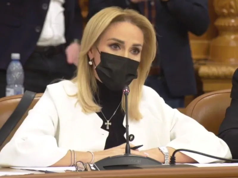 Gabriela Firea. Sursă imagine: Facebook video