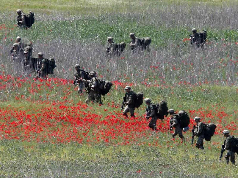 FOTO&VIDEO Exerciții militare desfășurate de NATO în Europa, ca răspuns la invazia Rusiei în Ucraina / Profimedia