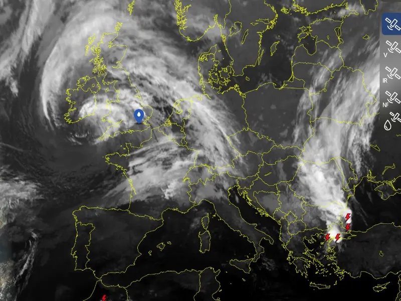 METEO Cercetător acuză autoritățile că au creat „isteria ciclonului Ashley”. O invenție românească - Foto. sat24