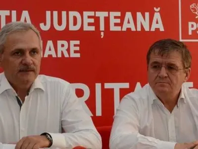 Alt pesedist condamnat la închisoare. În imagine, Liviu Dragnea și Mircea Govor. Foto: gazetanord-vest.ro