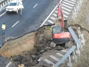 Surpare Autostrăzii A10 - Foto: Captură video Youtube