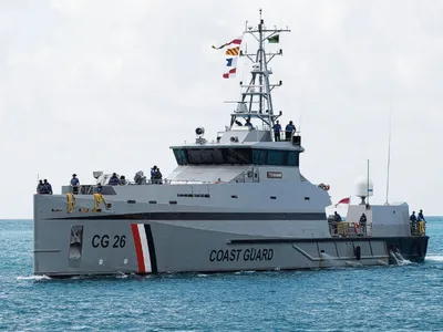 Ambarcațiune Damen a Pazei de coastă din Trinidad & Tobago/FOTO: nrc.nl