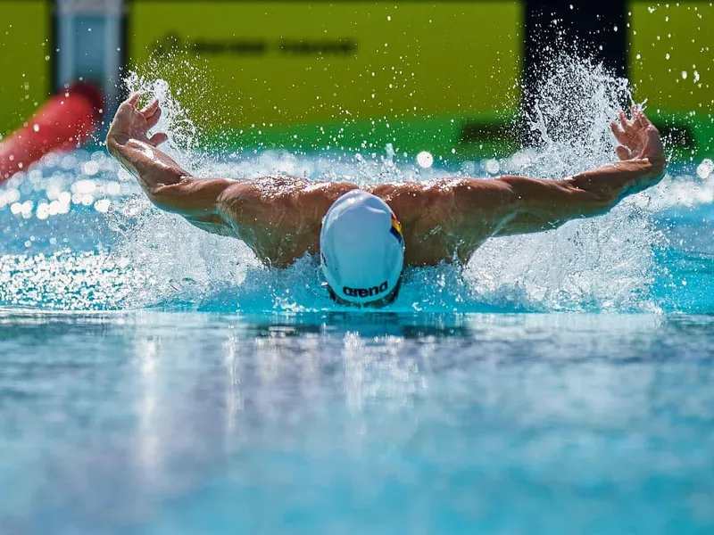 JO 2020 înot: Robert Glinţă şi Bianca Andreea Costea nu s-au calificat în semifinale /FOTO: Facebook/RobertGlinta