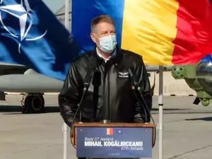 Klaus Iohannis vizitează baza aeriană de la Mihail Kogălniceanu împreună cu ministrul francez al apărării