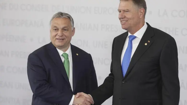 Președintele Klaus Iohannis alături de premierul ungar, Viktor Orban/Foto: Inquam Photos - Octav Ganea