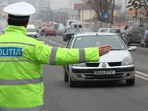 Polițist de la Rutieră. FOTO: Facebook Poliția Rutieră Iași