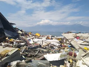 Un cutremur și un tsunami au distrus orașul Palu, din Indonezia. Foto Getty Images