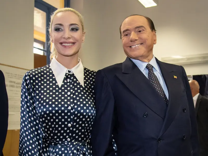 Marta Fascina și Silvio Berlusconi / Foto: Profimedia