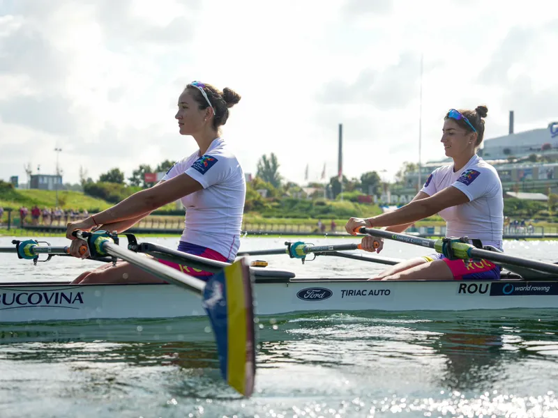 Simona Radiş şi Ancuţa Bodnar, super-româncele de la dublu vâsle. Și-au păstrat titlul mondial - Foto: Facebook/Simona Radiș