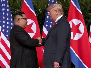 Donald Trump și Kim Jong-un,  în Vietnam