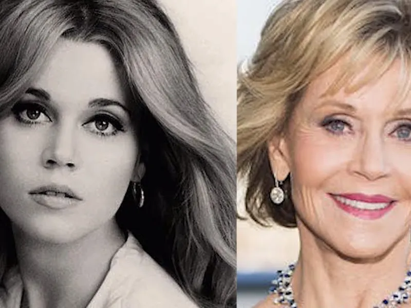 Jane Fonda, atunci și acum - Foto: colaj