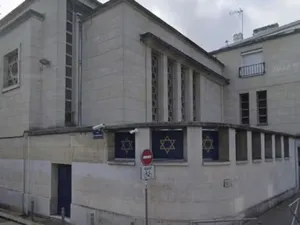 Atacul a avut loca la sinagoga din Rouen _ Foto: Google maps (rol ilustrativ)