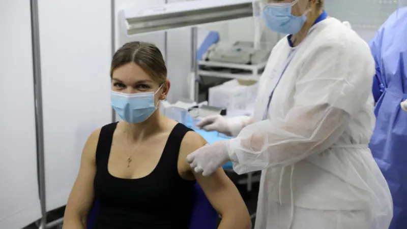 De ce s-a vaccinat Simona Halep cu Pfizer / digi24.ro