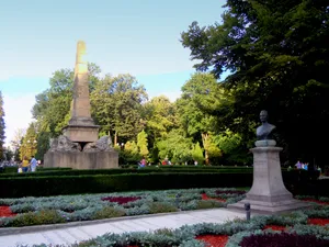 Bustul lui Mihai Eminescu din Parcul Copou, Iași/FOTO: Wikipedia