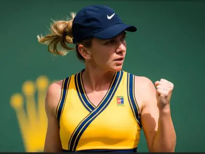 Halep s-a calificat în sferturile de finală ale turneului WTA 500 de la Moscova/foto: captură tv