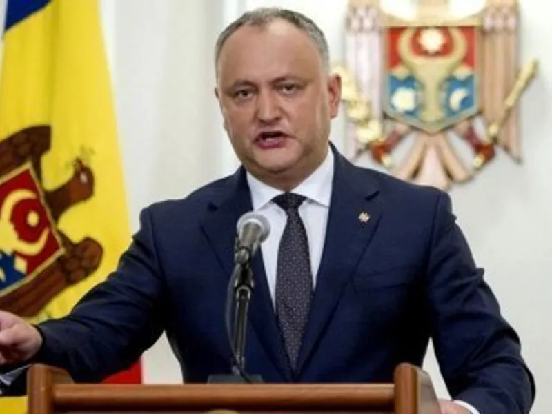 Igor Dodon/Foto: Realitatea