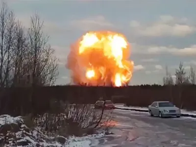 Explozie la o conductă de gaz - Foto: NY Post