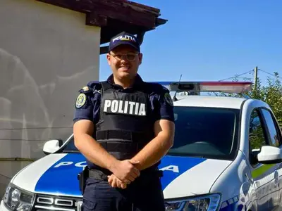 Un polițist a devenit erou. A salvat viața unui bărbat înjunghiat. „Am aplicat cârpe pe plagă” - Foto: IPJ Mureș