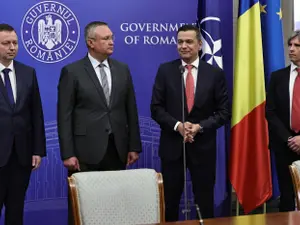 Grindeanu: „Contractul pentru lotul 1 al Autostrăzii A7 a fost semnat. Este al doilea în 10 zile”/FOTO: Facebook/Sorin Grindeanu