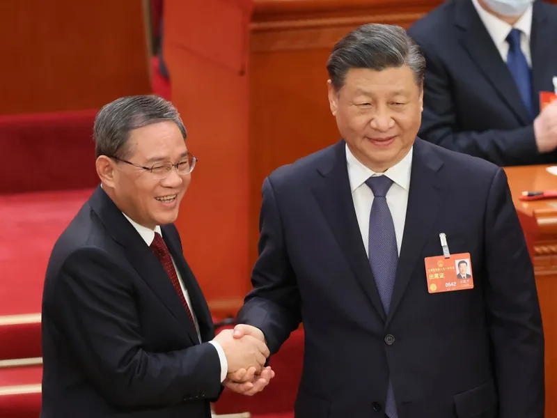 Li Qiang, noul premier al Chinei. E șeful Partidului Comunist din Shanghai și apropiat al lui Xi. - Foto: Profimedia Images