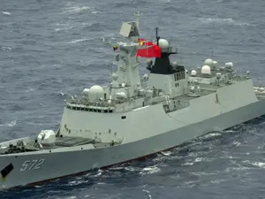 China începe exerciții militare lângă navele de război americane /foto: militarynews