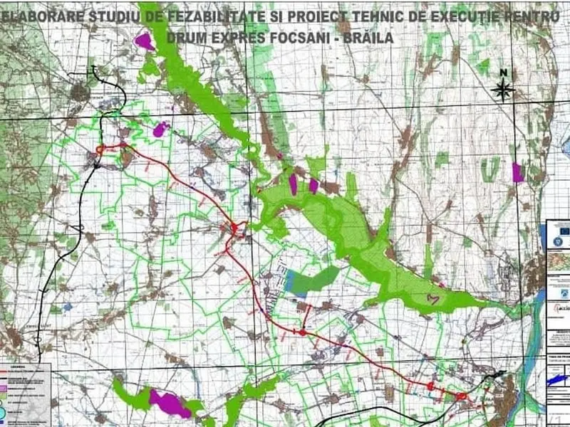 Drumul Expres Brăila - Focșani de 1,1 miliarde € e gata. Pe hârtie! Va scurta timpul cu 18 minute - Foto: Facebook/Cristian Pistol