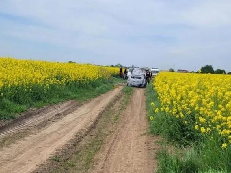 Locul în care a fost găsit trupul italianului Foto: Kanal D