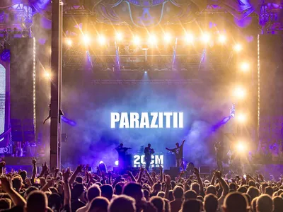 Paraziții au concertat și au fost amendați la Untold Foto: Facebook/Paraziții Oficial