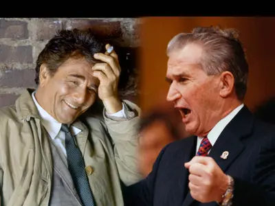 Rugat de Ceaușescu, Columbo transmite un mesaj românilor și împiedică o revoltă - Foto: Profimedia