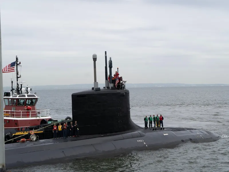 Submarinul USS New Jersey, cel mai avansat din lume, lansat de SUA. Atacă cu rachete Tomahawk - Foto: Profimedia images