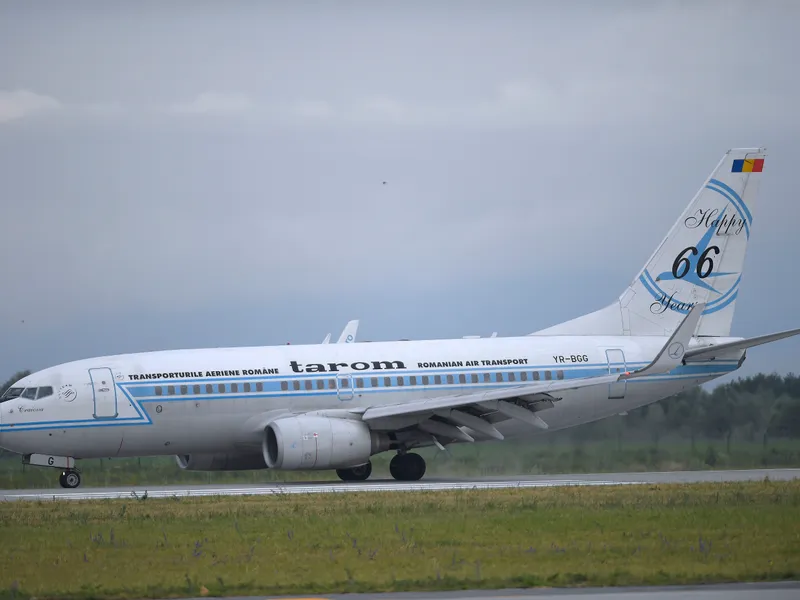 TAROM anulează zborurile de luni spre aeroportul din Frankfurt - FOTO: Inquam Photos / Alex Nicodim