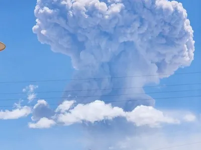 Vulcanul Lascar din Chile își intensifică activitatea / Foto: The Watchmen's Earth and Space connection