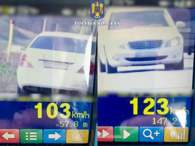 Cum a luat un vitezoman român „tenace” amendă de 2.950 lei și a rămas pieton 7 luni - Foto: Facebook/Poliția Română