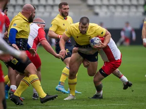 Echipa națională de rugby nu a putut să se antreneze înainte de meciul cu Belgia din Campionatul European Foto: INQUAM Photos/Octav Ganea