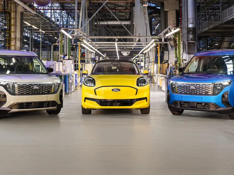 Ford Otosan Craiova livrează primele vehicule electrice fabricate în România - Foto: Facebook / Ford România